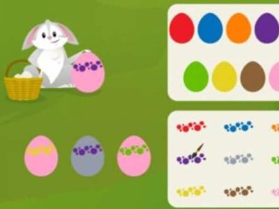 Juego de Semana Santa para niños de NeuronUP Huevos de Pascua