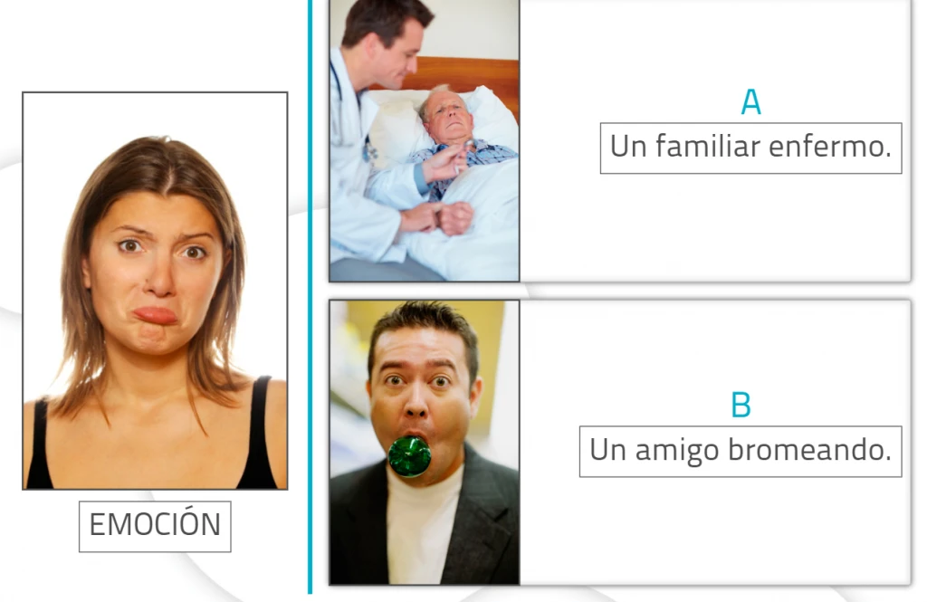 Reacción ante situaciones. Actividad de NeuronUP