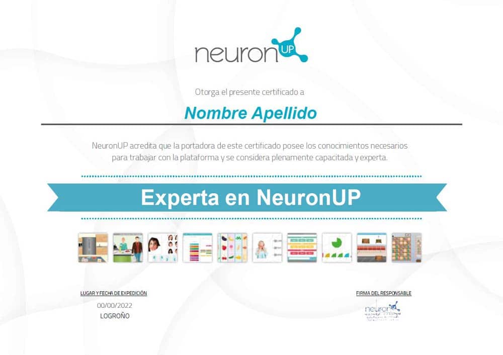 certificado experto en neuronup