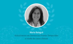 La neuropsicóloga clínica Marta Balagué imparte una ponencia sobre demencias frontotemporales a través de casos clínicos